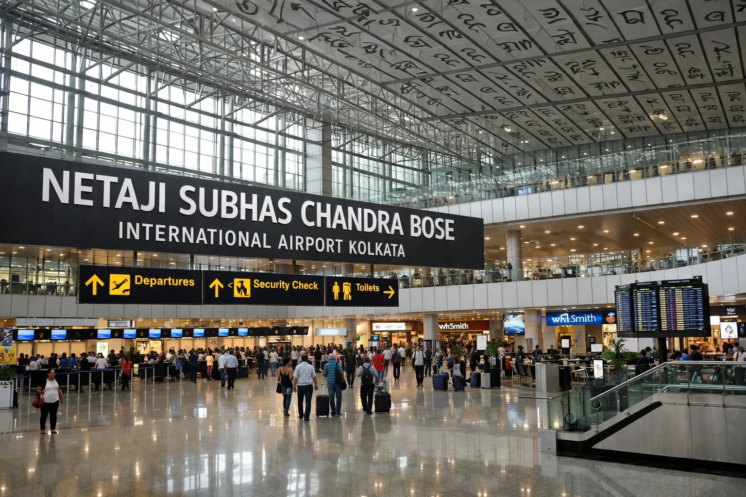 Netaji Subhas Chandra Bose International Airport Kolkata terminal CCU