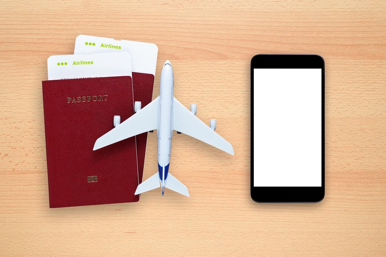 Authorization letter and travel documents for collecting lost airport items